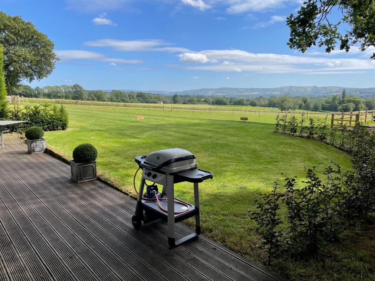 Stunning Cabin With Incredible Views Near Goodwood Rogate Zewnętrze zdjęcie