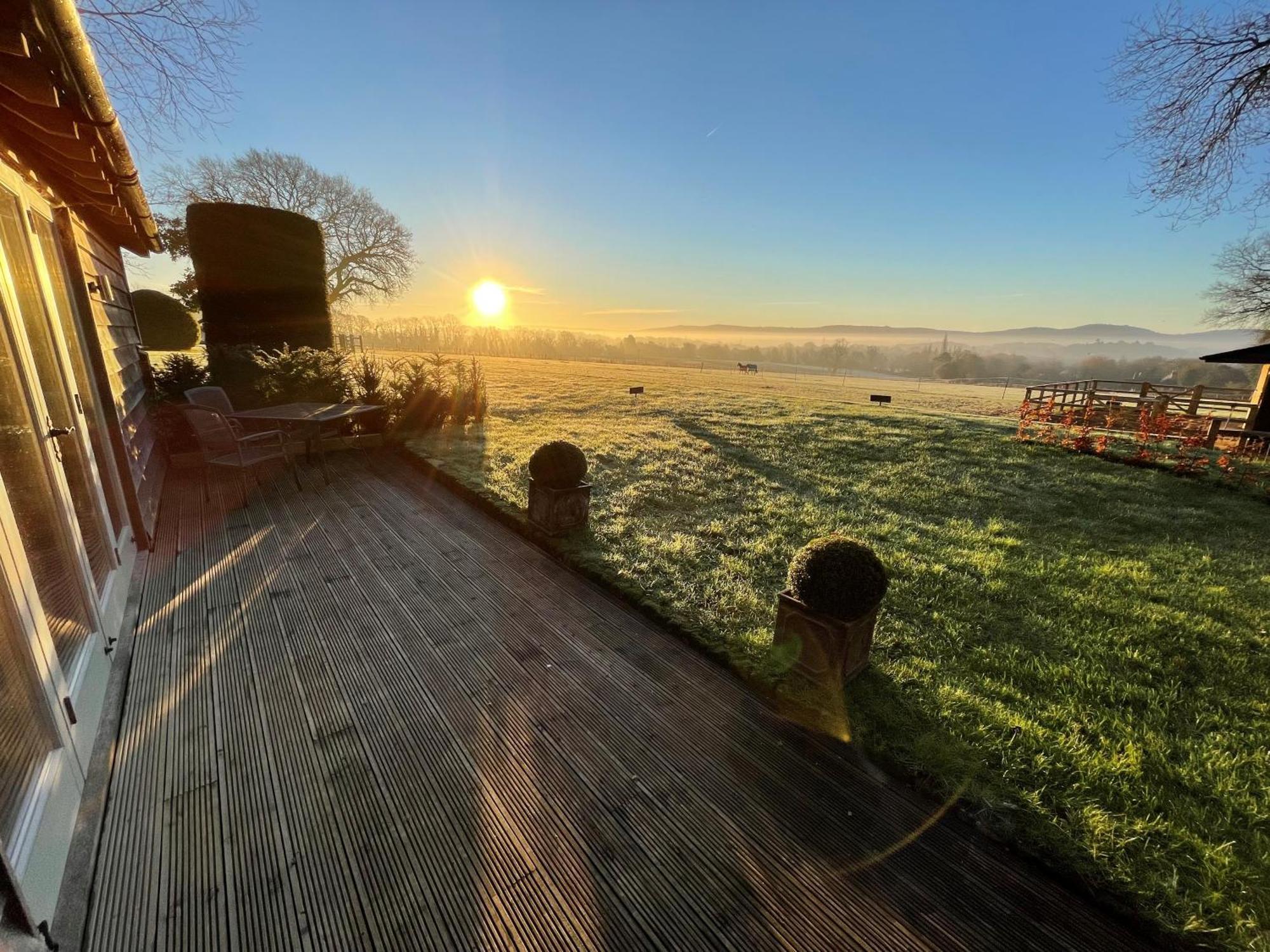 Stunning Cabin With Incredible Views Near Goodwood Rogate Zewnętrze zdjęcie